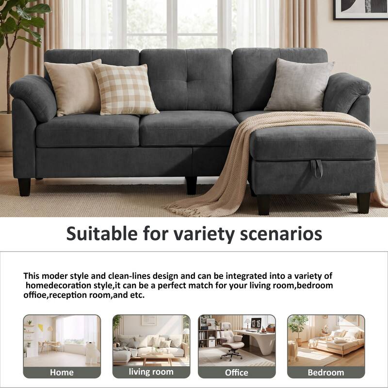 Suitable for variety scenarios

This modern style and clean-lines design can be integrated into a variety of homedecoration styles. It can be a perfect match for your living room, bedroom, office, reception room, and etc.

- Home
- Living room
- Office
- Bedroom