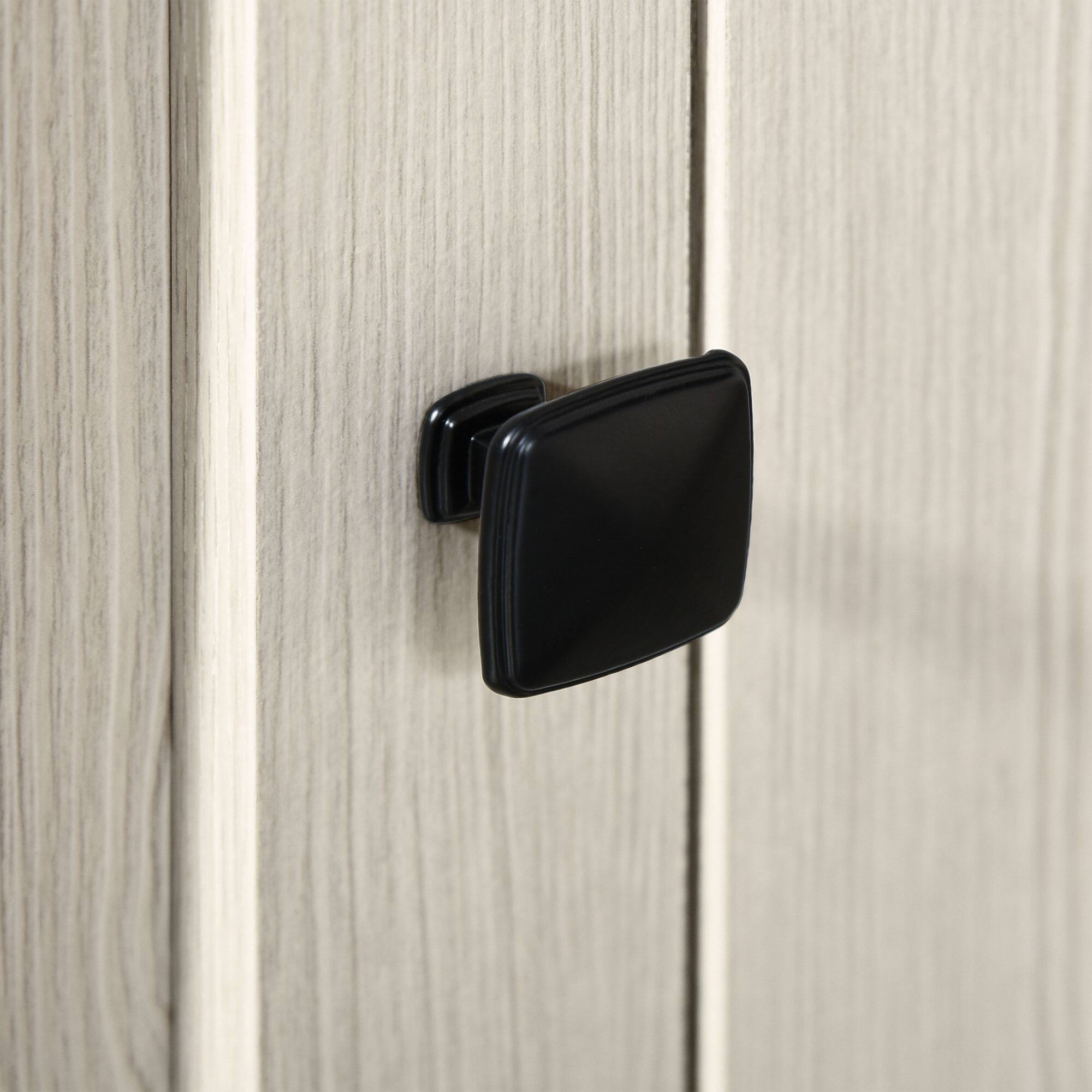 Alt View 8. Homcom - Farmhouse Computer Desk with Storage, Home Office Desk with 2 Drawers and 2 Cabinets - White.