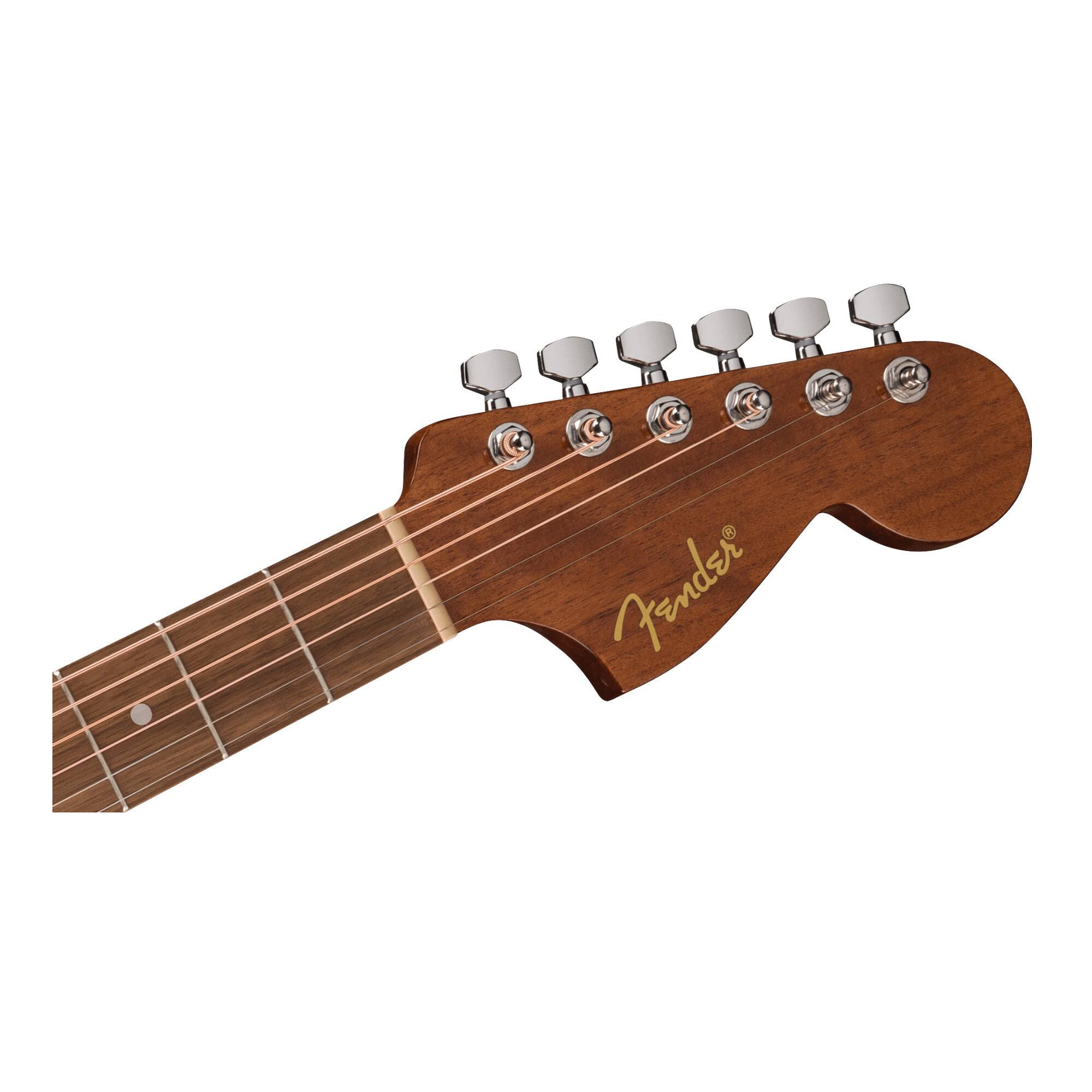 Back. Fender - Fender California Standard Monterey E with Spruce Top (3-Color Sunburst).