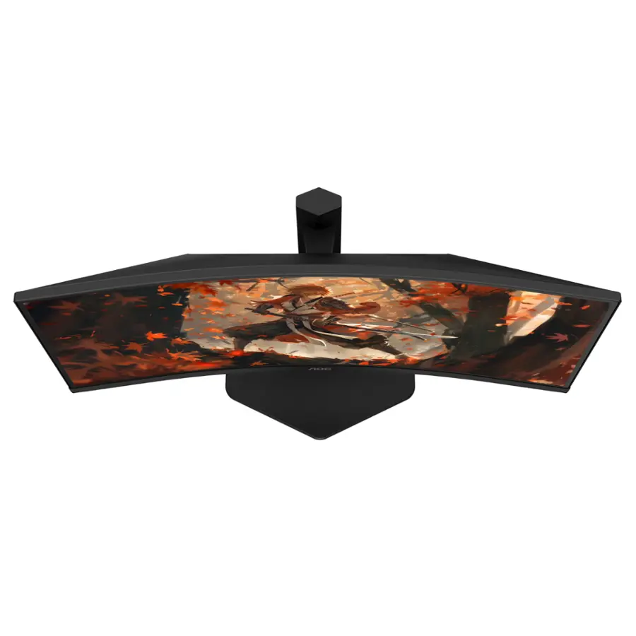 Alt View 12. AOC - C27G4X 27" VA Curved Gaming Monitor, FHD (1920x1080), 180Hz, 0.5ms, Freesync, HDR10 - Black.
