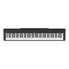 Front. Yamaha - Yamaha P225B, 88-Key Weighted Action Digital Piano.