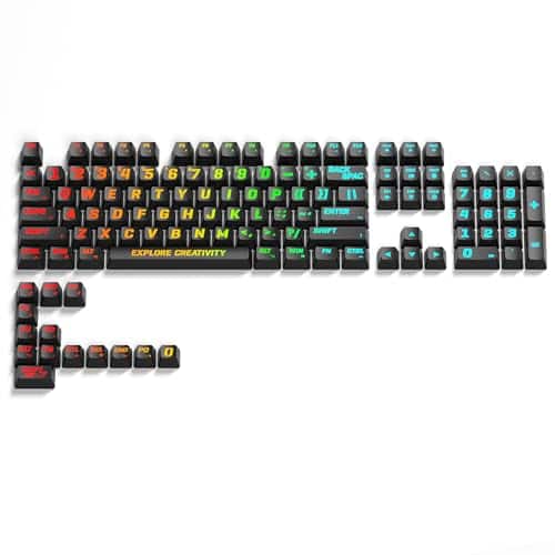 Cedar Assembly - Xvx Shine Through Keycaps Wimd Tech Custom Ice Crack 60 75 White Key Cap Set Lines Backlit Oem Profile Side - Miami