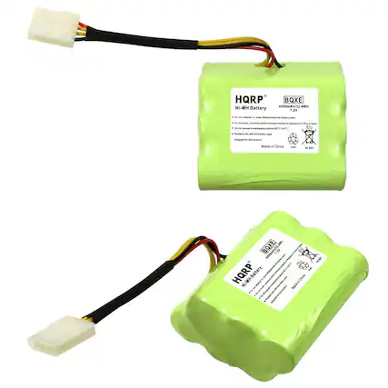 HQRP BQXE NI-MH 4500mAh/32.4Wh Battery VE.1
- Do not attempt to open, disassemble the battery pack.
- Do not crush, puncture, short external contacts or dispose of in fire or water.
- Do not expose temperature above 80°C (176°F).
- Replace only with the battery pack designed for this product.
- Made in China
Ni-MH
Made in China