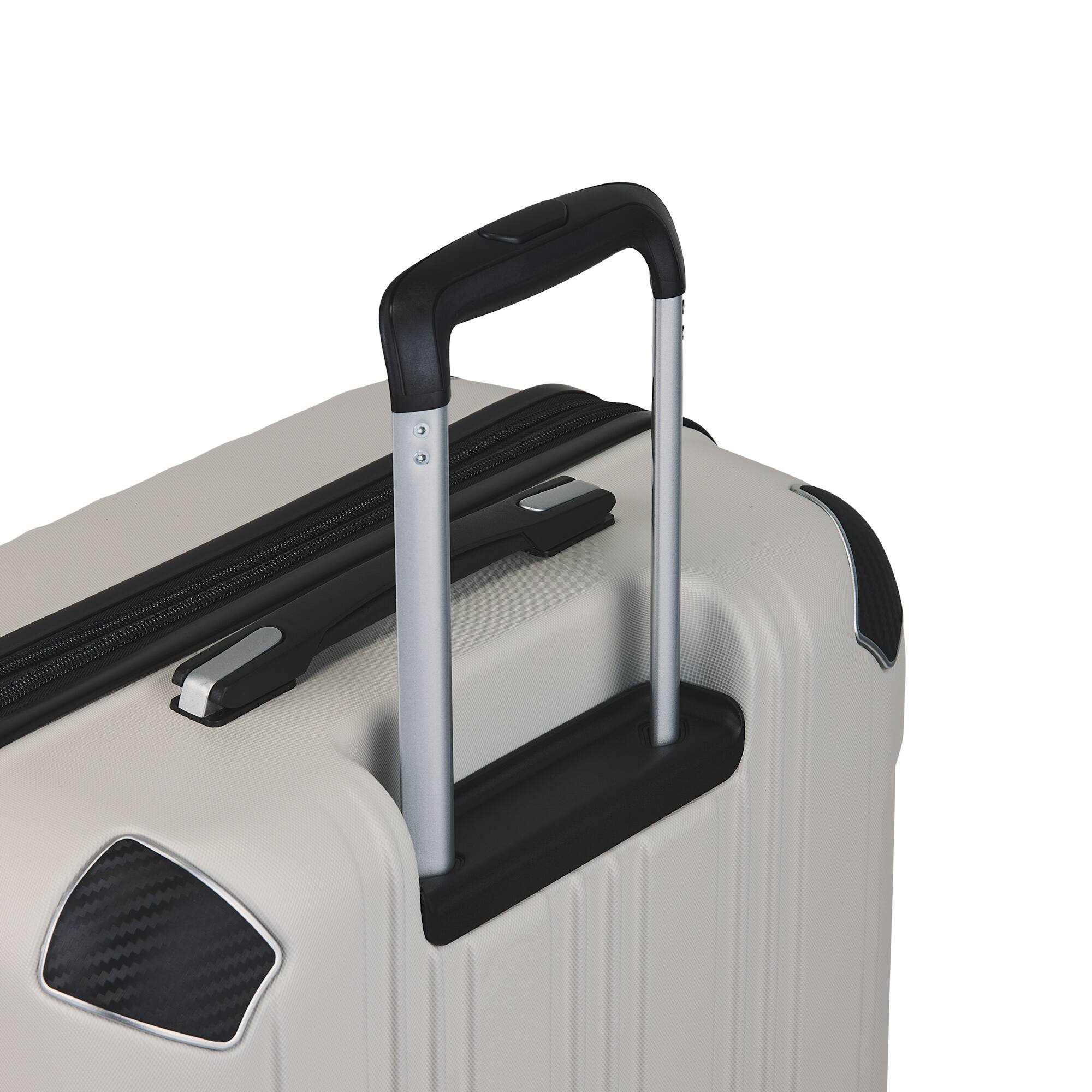 Alt View 3. Swiss Mobility - Swiss Mobility PVG 3 piece Hardside Luggage set - ALABASTER.