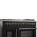 Alt View 4. Forno Appliances - 48 in. Wide 8 Burner Galiano 6.58 Cu. Ft. Freestanding Dual Fuel True Convection Range - Black.