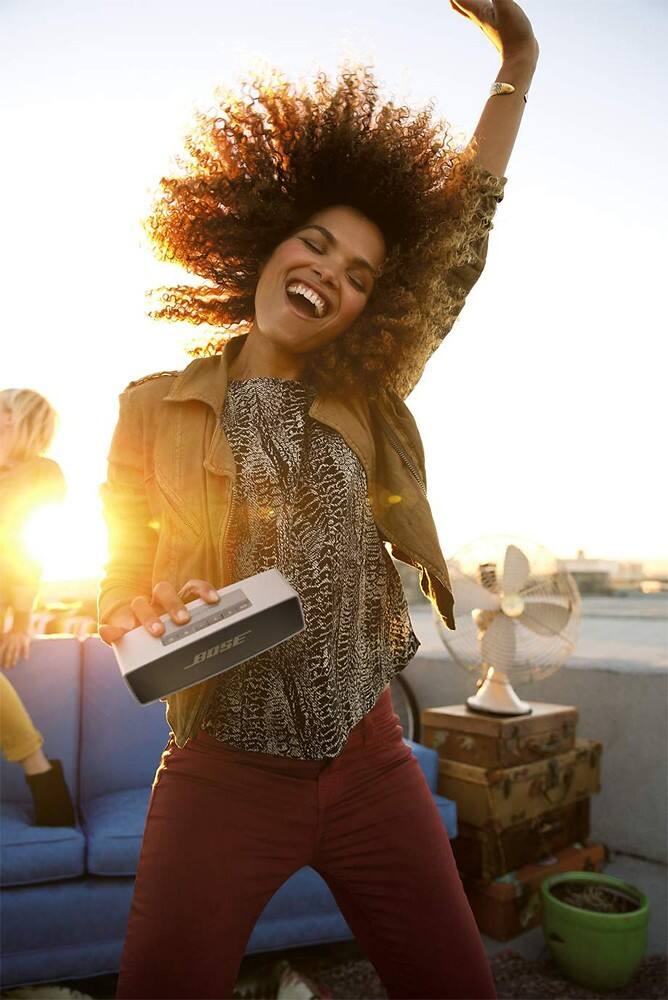 Alt View 19. Bose® - SoundLink® Mini Portable Bluetooth Speaker - Black.