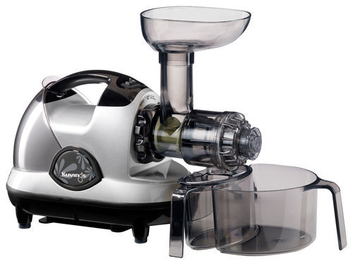 Angle View: Kuvings - Masticating Slow Juicer - Silver Pearl