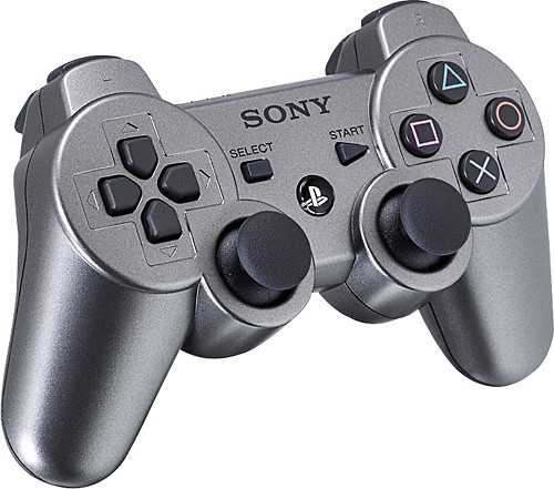 Tilstedeværelse Medarbejder kompleksitet Best Buy: Sony DUALSHOCK 3 Wireless Controller for PlayStation 3 Metallic  Gray