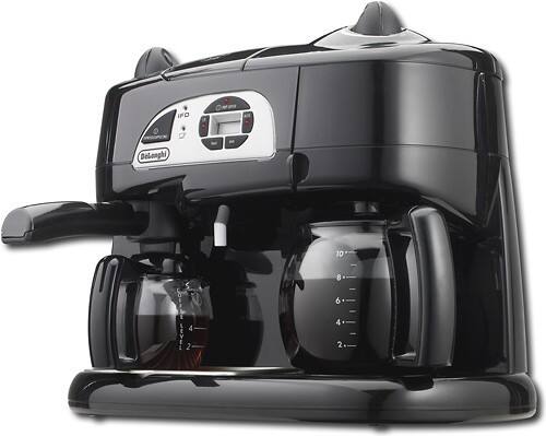 Best Buy DeLonghi Espresso Maker 10 Cup Coffeemaker Black BCO130T