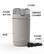 COVER
POWER BUTTON
GRINDING CHAMBER
BASE
POWER CORD