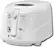 Angle Standard. DeLonghi - 1.5-lb. Roto Deep Fryer - White.