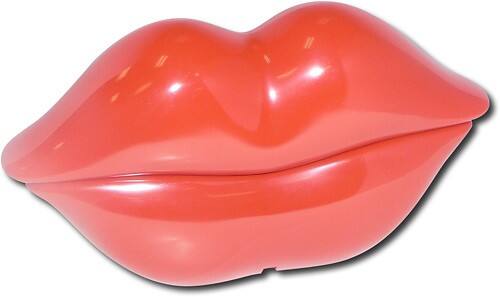 Angle Standard. Telemania - Hot Lips Corded Phone - Red.