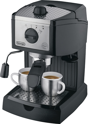 UPC 044387221559 product image for Delonghi - Pump Espresso Maker - Black/silver | upcitemdb.com