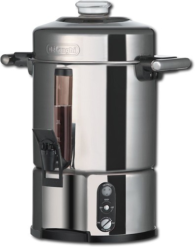 DeLonghi DCU500T Ultimate Coffee Maker 50-Cup Capacity Stainless Coffee Urn
