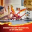 The biggest Ninjago dragon toy, as of June 2024, is a red and gold dragon toy.