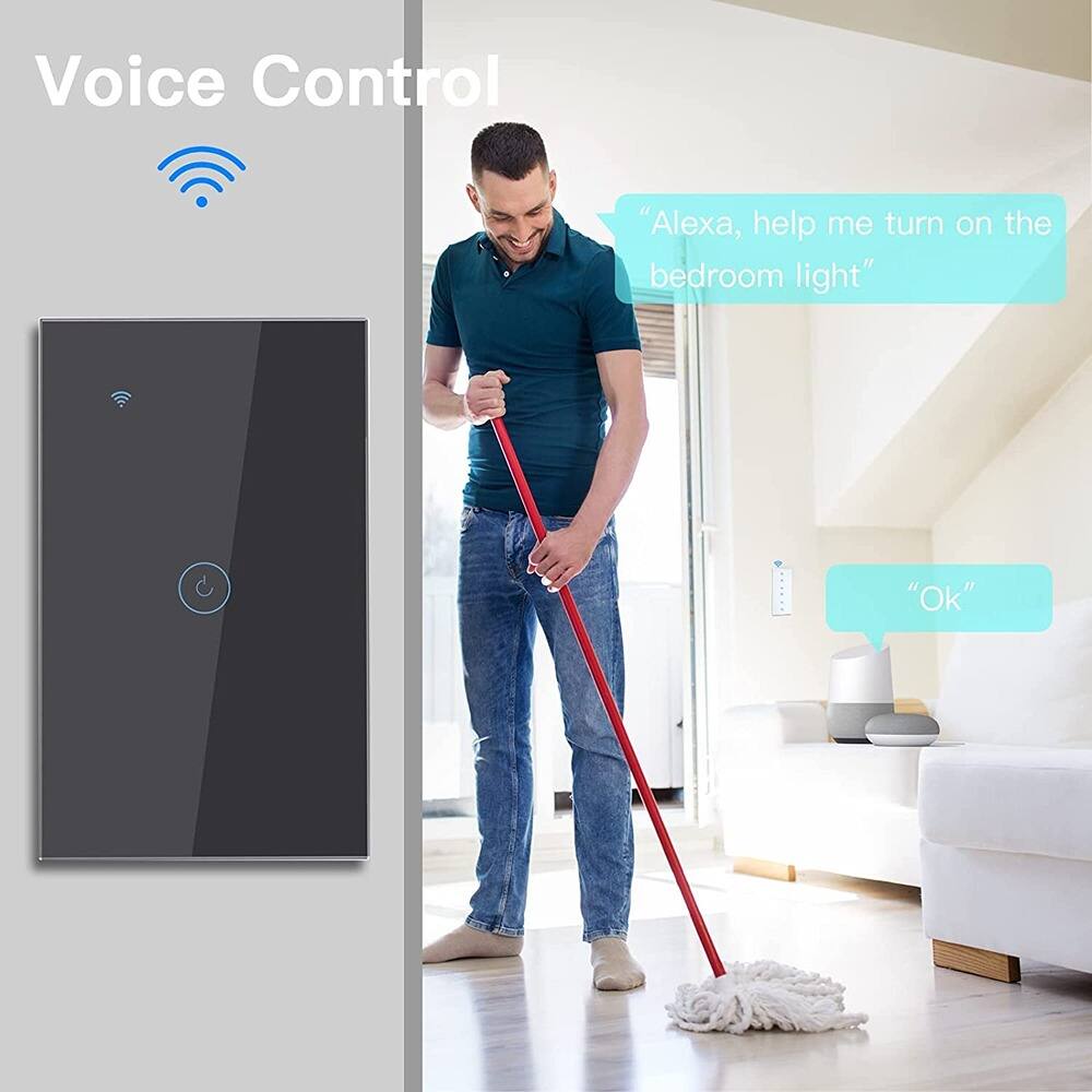 Voice Control

"Alexa, help me turn on the bedroom light"

"Ok"