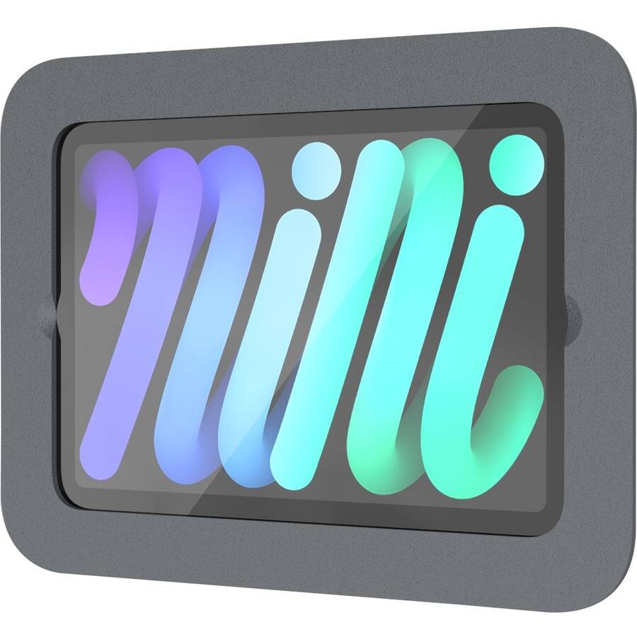 Alt View 5. Heckler Design - Heckler Design Wall Mount for iPad, Network Adapter, Gang Box - Black Gray - Powder Coated Steel - Black.