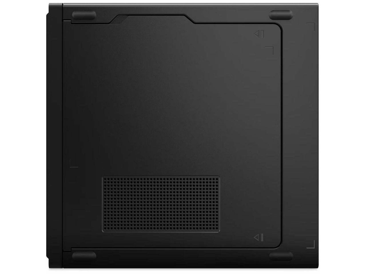 Alt View 3. Lenovo - Lenovo ThinkCentre M90q Gen 6 - Intel Core Ultra 5 - 32GB - 1TB SSD - Win 11 Pro - Wi-Fi 6E - Black.