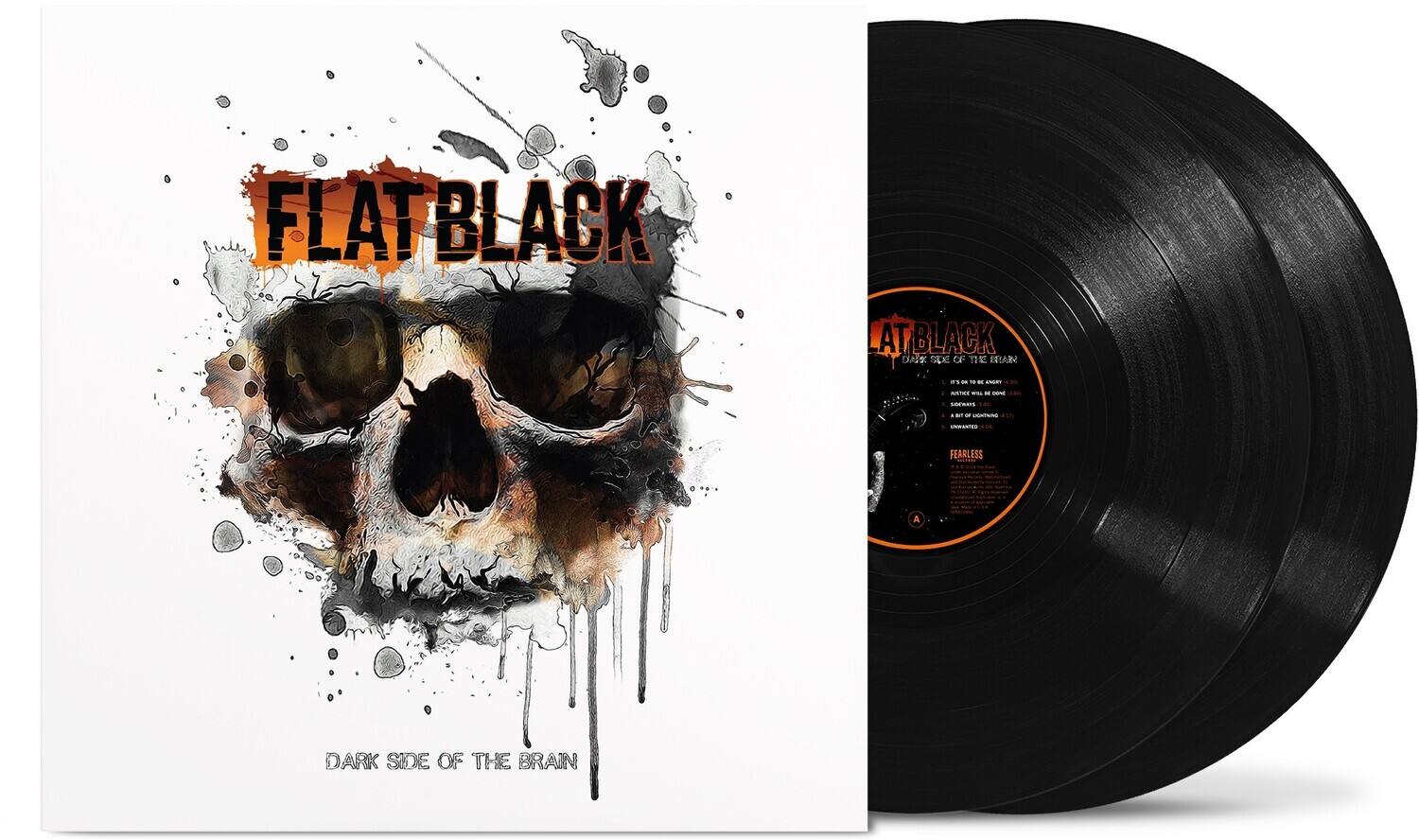 FLAT BLACK  
DARK SIDE OF THE BRAIN  

FLAT BLACK  
DARK SIDE OF THE BRAIN  

FEARLESS