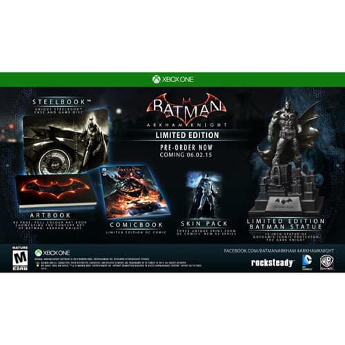 Menos que cayó Debilitar Batman: Arkham Knight Limited Edition Xbox One 1000498950 - Best Buy