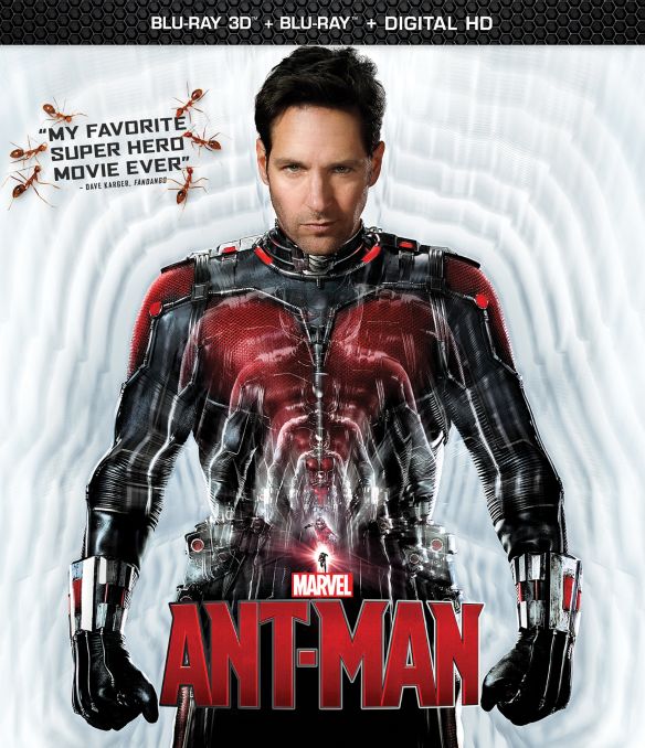  Marvel's Ant-Man [3D] [Includes Digital Copy] [Blu-ray] [2 Discs] [Blu-ray/Blu-ray 3D] [2015]