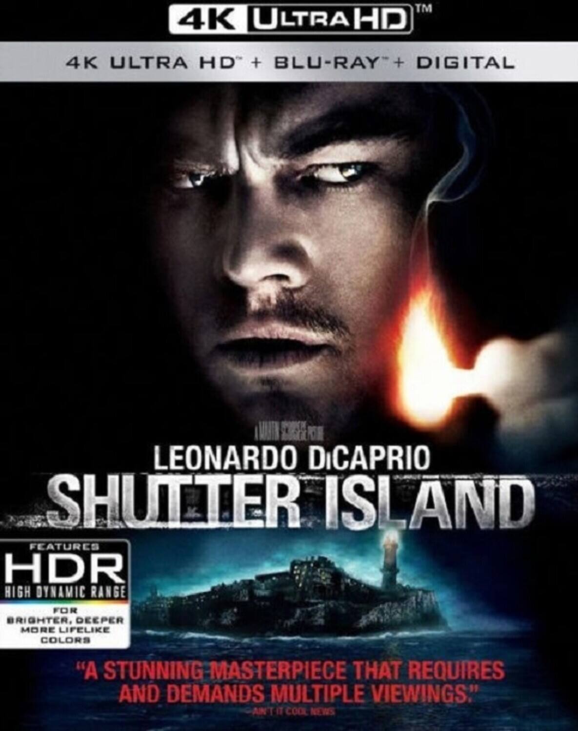 Shutter Island   - 4K Blu-Ray [4K Ultra HD Blu-ray]