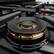 Back. ZLINE - 30 in. Wide 4 Burner Autograph Black Steel Classic Gas Cooktop DuoPro and Bronze Accents (PCRTBZ-30-CB) - Black Stainless Steel.