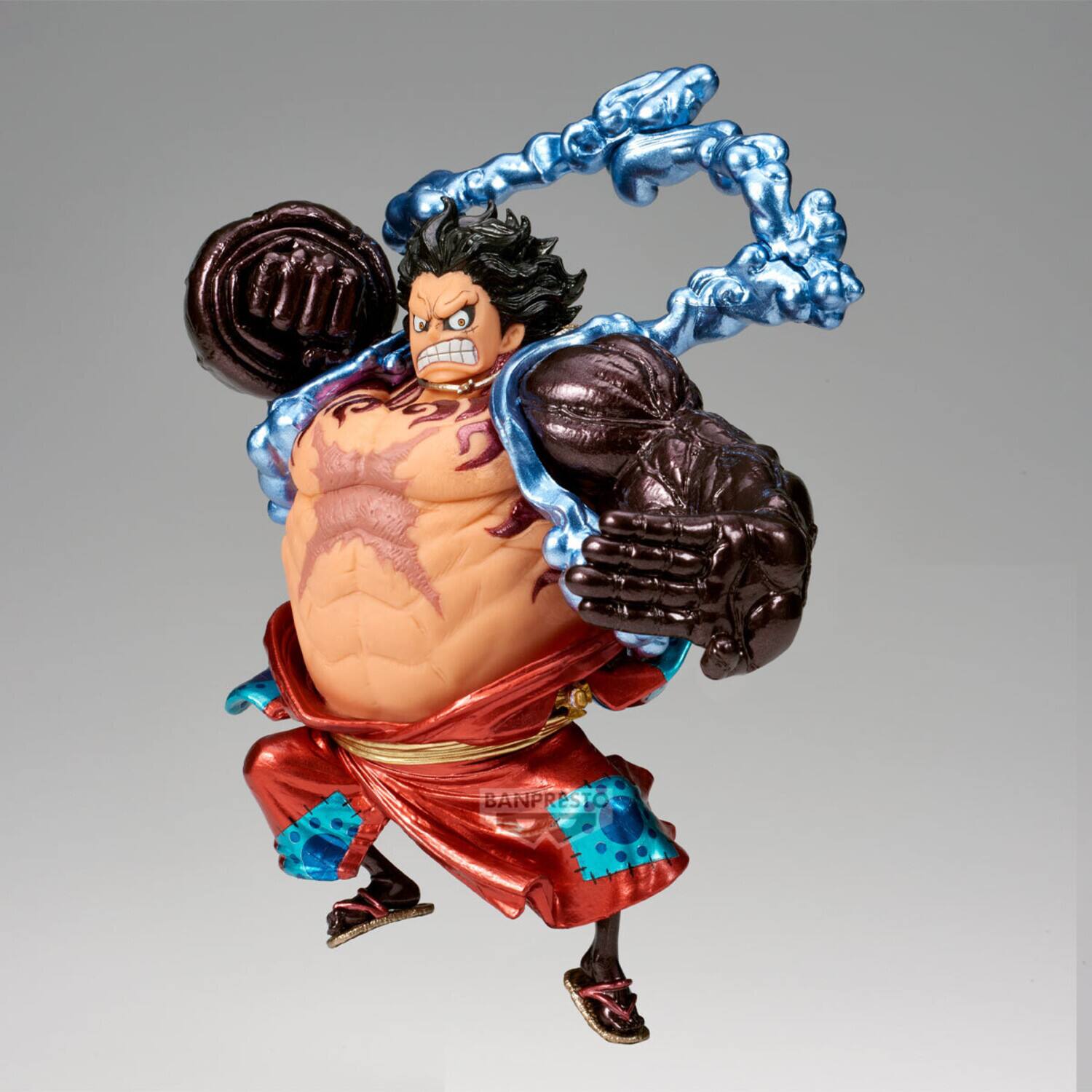 Alt View 1. PopMarket - Banpresto One Piece King of Artist Monkey.D.Luffy Boundman Special Ver. II Statue   - COLLECTIBLES - Multicolor.