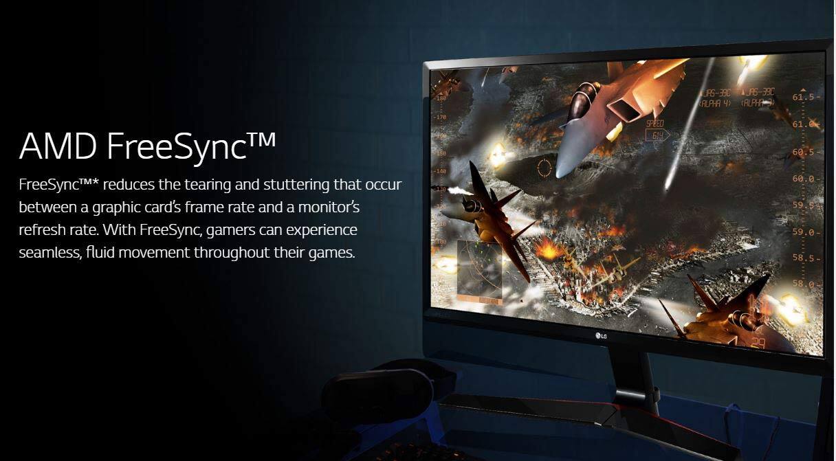 188 ORS-330 URS-39C ALPHA 4) ALPH 61.5 AMD FreeSync™ FreeSync™* reduces the tearing and stuttering that occur between a graphic card's frame rate and a monitor's refresh rate. With FreeSync, gamers can experience seamless, fluid movement throughout their games. 17e 148 130 SPEED 1 61. 60.5 60.0 59.5 59.0 58.5 58.0 LO 29