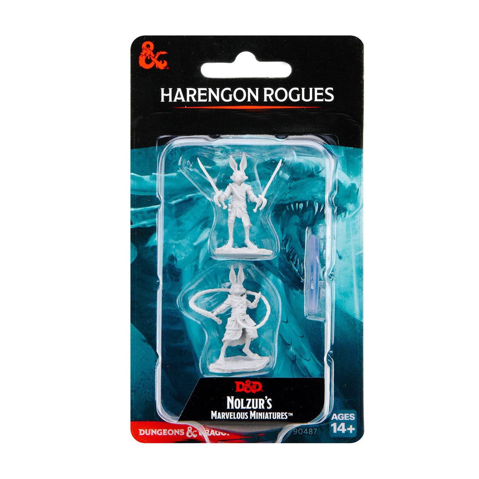 Harengon Rogues  
Nolzur's Marvelous Miniatures™  
Ages 14+  
Dungeons & Dragons
