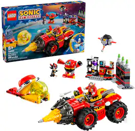 LEGO - Sonic the Hedgehog: Super Sonic vs. Egg Drillster Gaming Toy Playset 76999