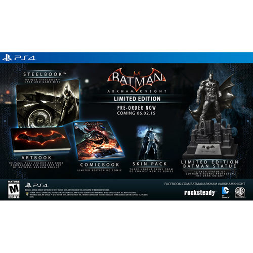 Best Buy: Batman: Arkham Knight Limited Edition PlayStation 4 1000498951