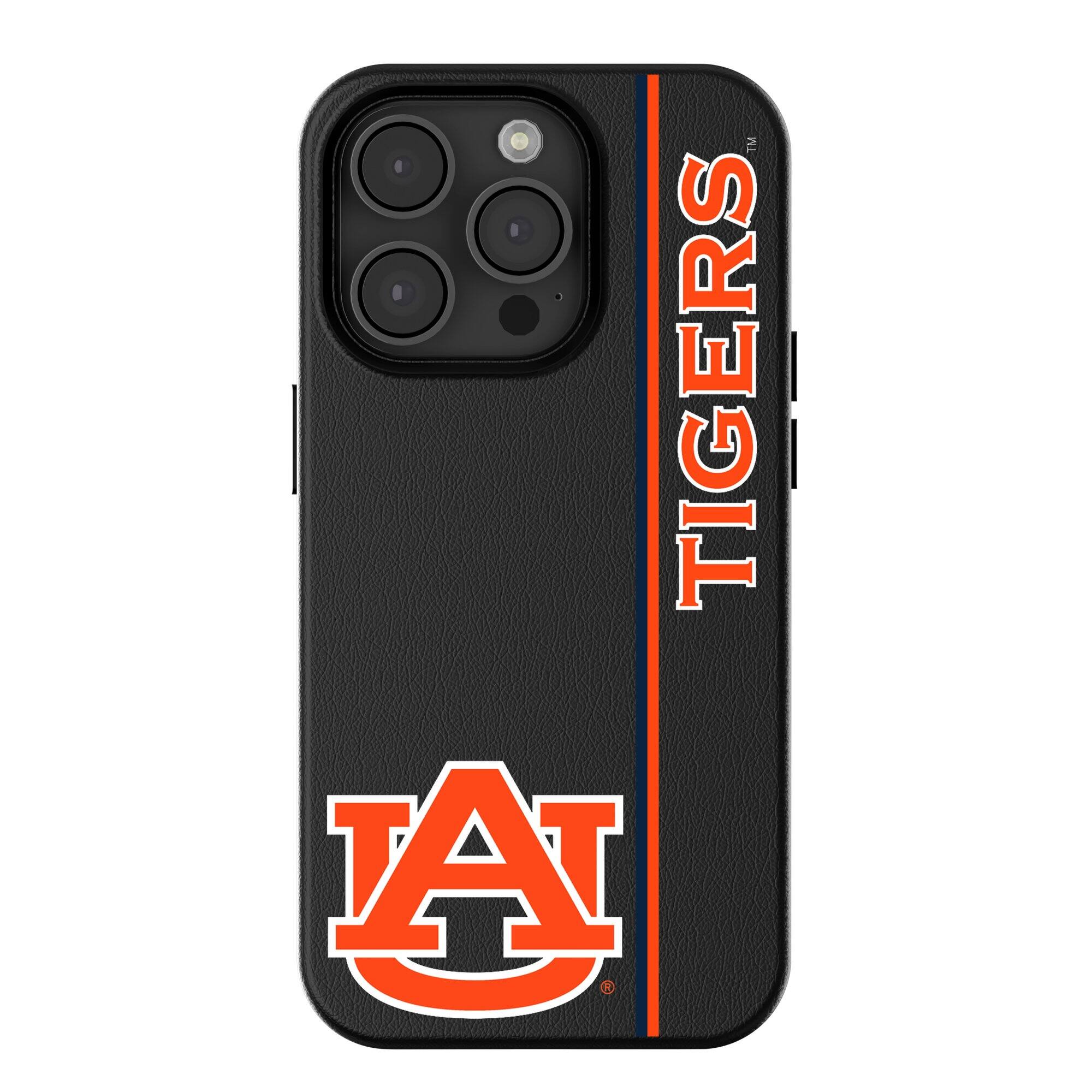 Front. Keyscaper - Auburn Tigers iPhone Magnetic Bump Case - 13 - Black.