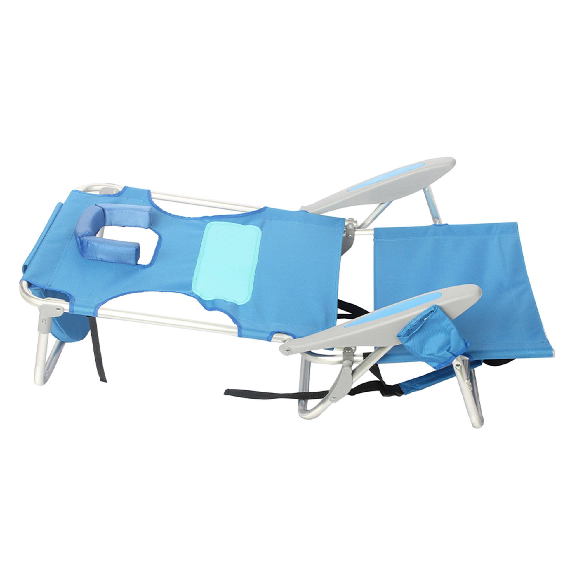 Alt View 3. Ostrich - Ostrich Ladies Comfort Backpacker, Outdoor Beach Pool Reclining Chair, Blue - Blue.
