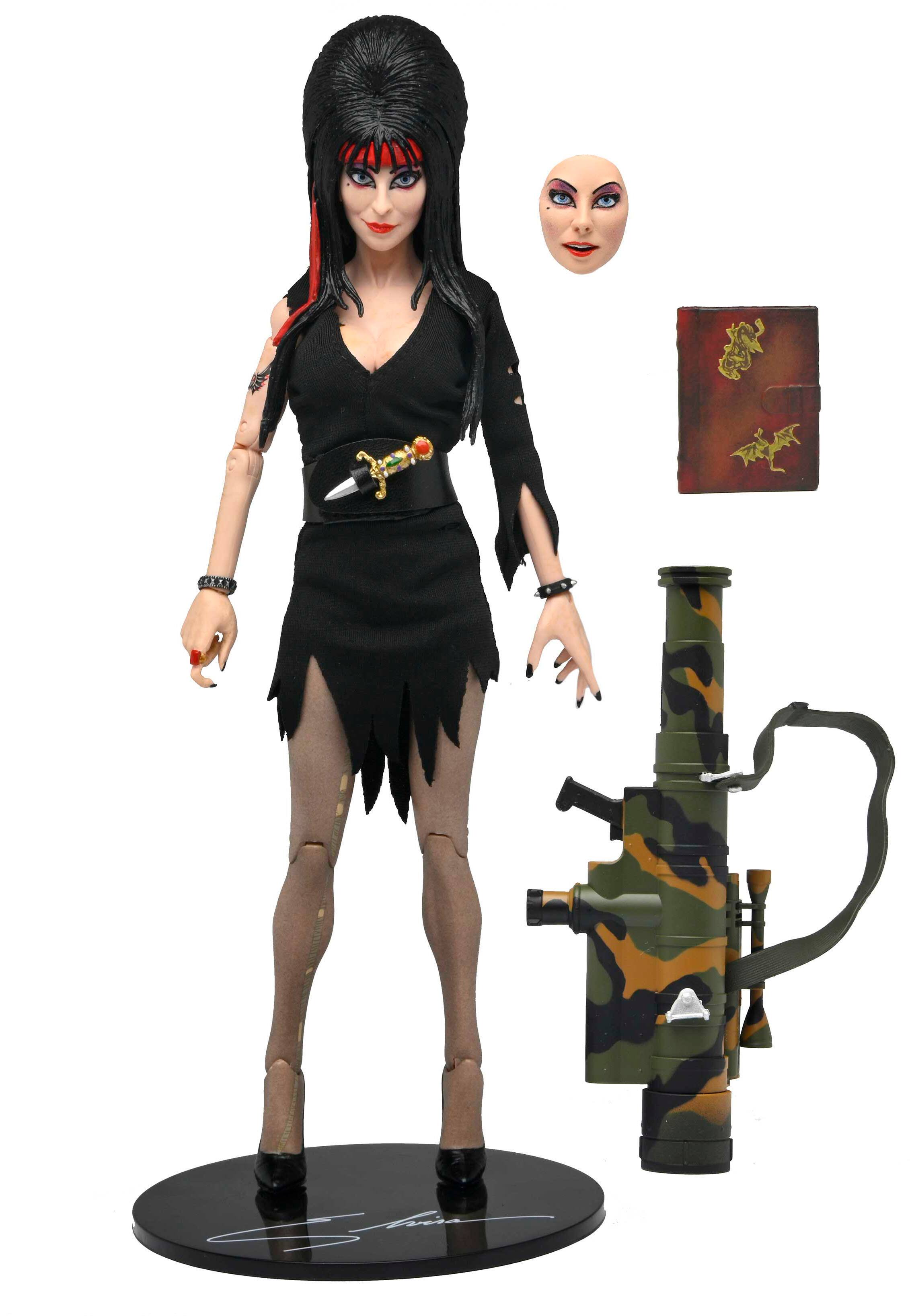 Elvira 8” Clothed Action Figure - Commando Elvira