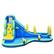 Back. Costway - Inflatable Water Slide Kids Bounce House Castle Splash Pool Without Blower - Multicolor.