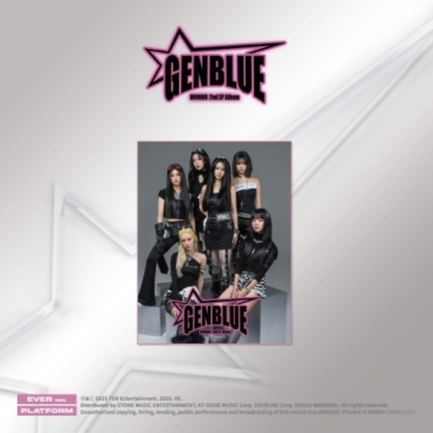 Genblue - Mirror - Poca QR Photocard - incl. 2 Photocards   - DISCLESS DIGITAL [Digital Download]