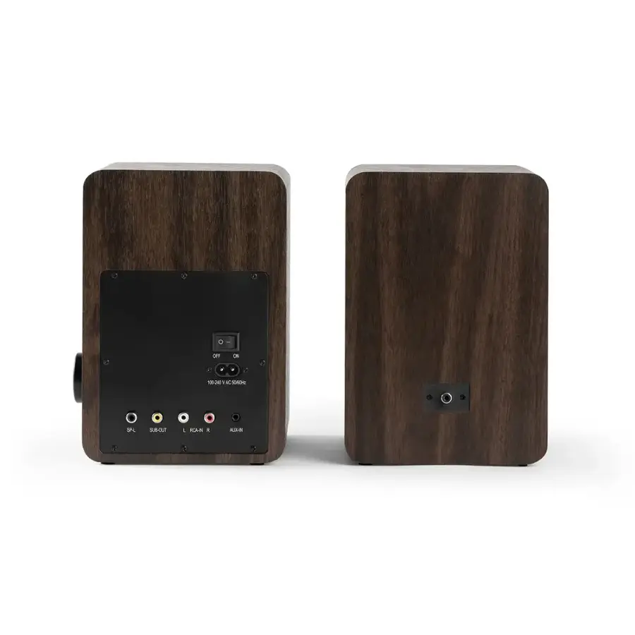 Alt View 21. Victrola - Premiere T1 Turntable System - Espresso.