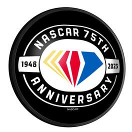 The Fan-Brand - NASCAR 18'' Round Slimline Illuminated Wall Sign - Multicolor