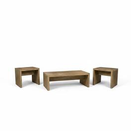 Coaster Co. of America - Lynette 3-piece Rectangular Coffee and End Table Set - Mango