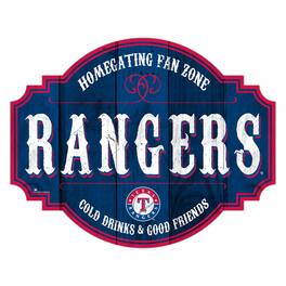 Fan Creations - Texas Rangers 24'' Homegating Tavern Sign - Multicolor
