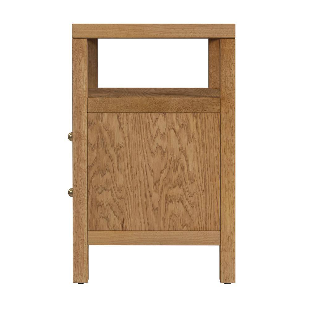 Back. Butler Specialty - Nora 2-Drawer Nightstand - Brown.