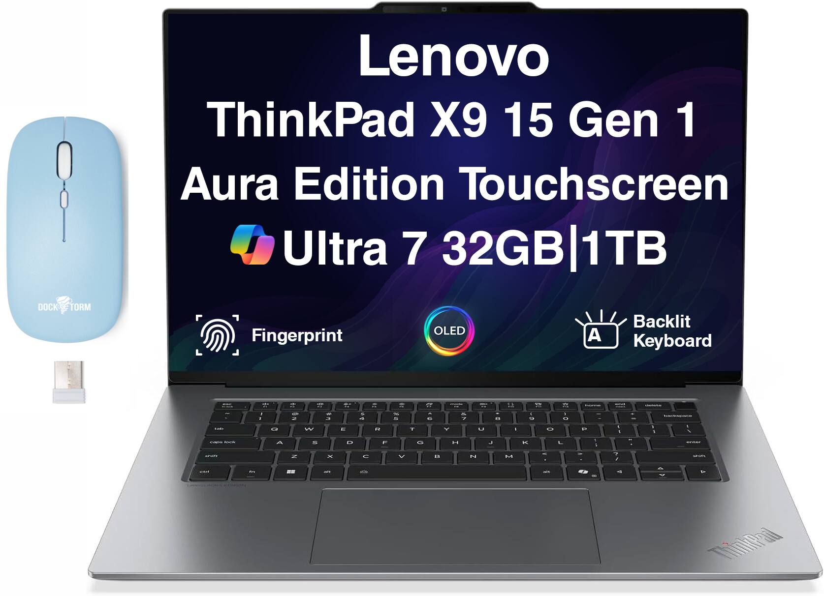 Lenovo ThinkPad X9 15 Gen 1 Aura Edition Touchscreen Ultra 7 32GB | 1TB

- DOCK TORM
- Fingerprint
- OLED
- Backlit Keyboard