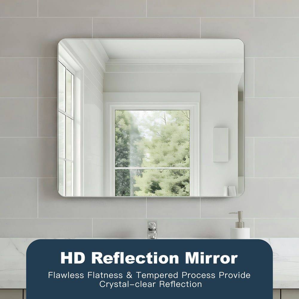 HD Reflection Mirror  
Flawless Flatness & Tempered Process Provide Crystal-clear Reflection