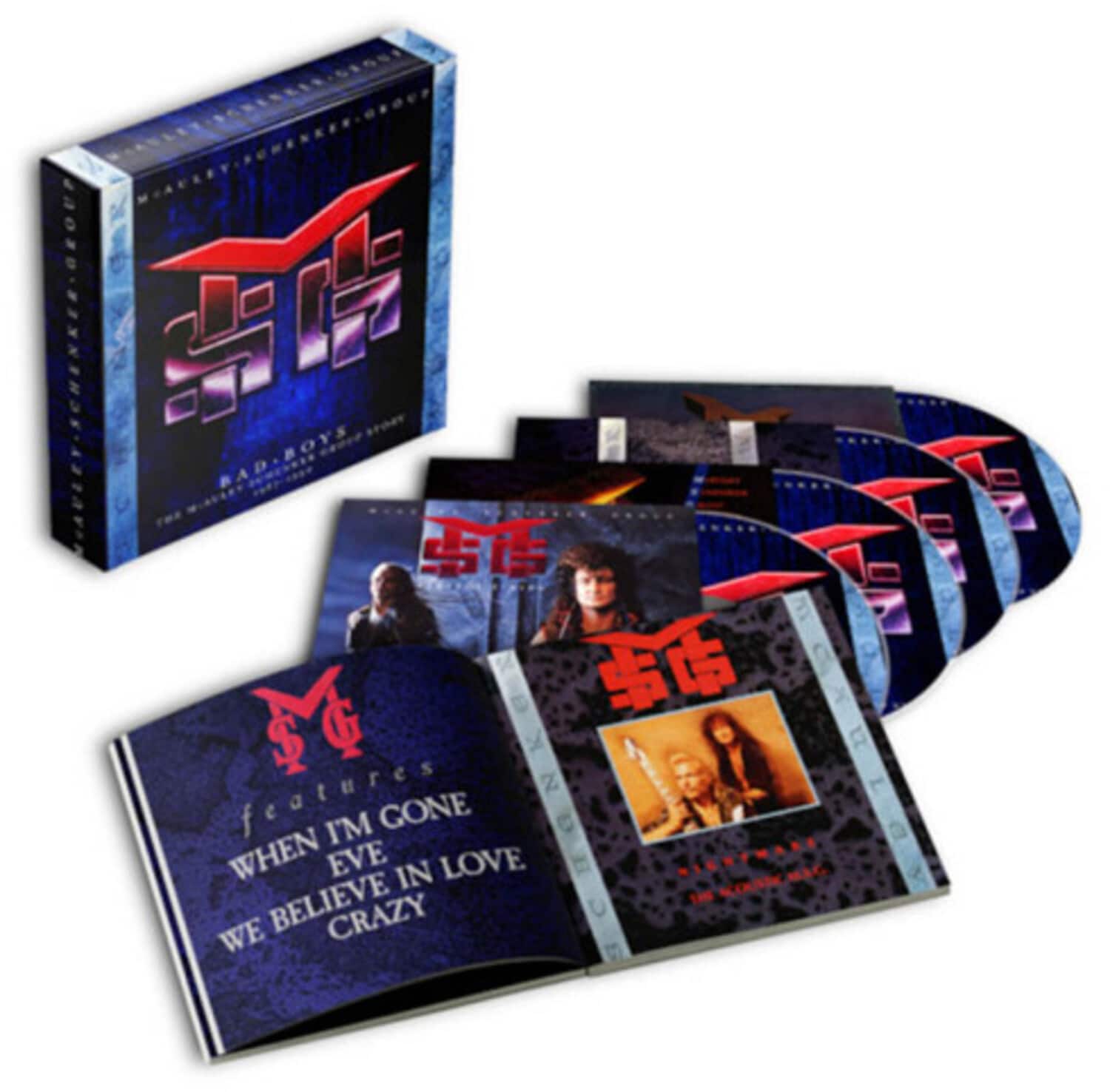 McAuley Schenker Group - Bad Boys: The Mcauley Schenker Group Story 1987-1992   - COMPACT DISCS [CD] price history on PriceWatchPro