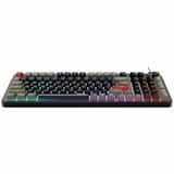MSI - FORGE GK110 US - Cable Connectivity - USB 2.0 Interface - RGB LED - 97 Key(s) - Volume Control Wheel, Media Control - Black