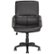 Front. CorLiving - 5-Pointed Star Foam and Leatherette Office Chair - Black.