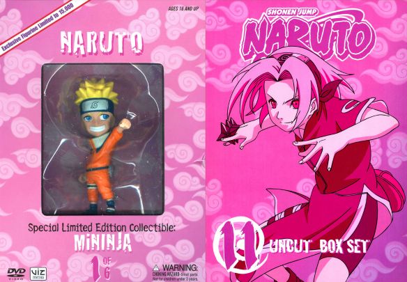 Naruto Uncut Box Set, Vol. 11 [Special Edition] [3 Discs] [DVD]