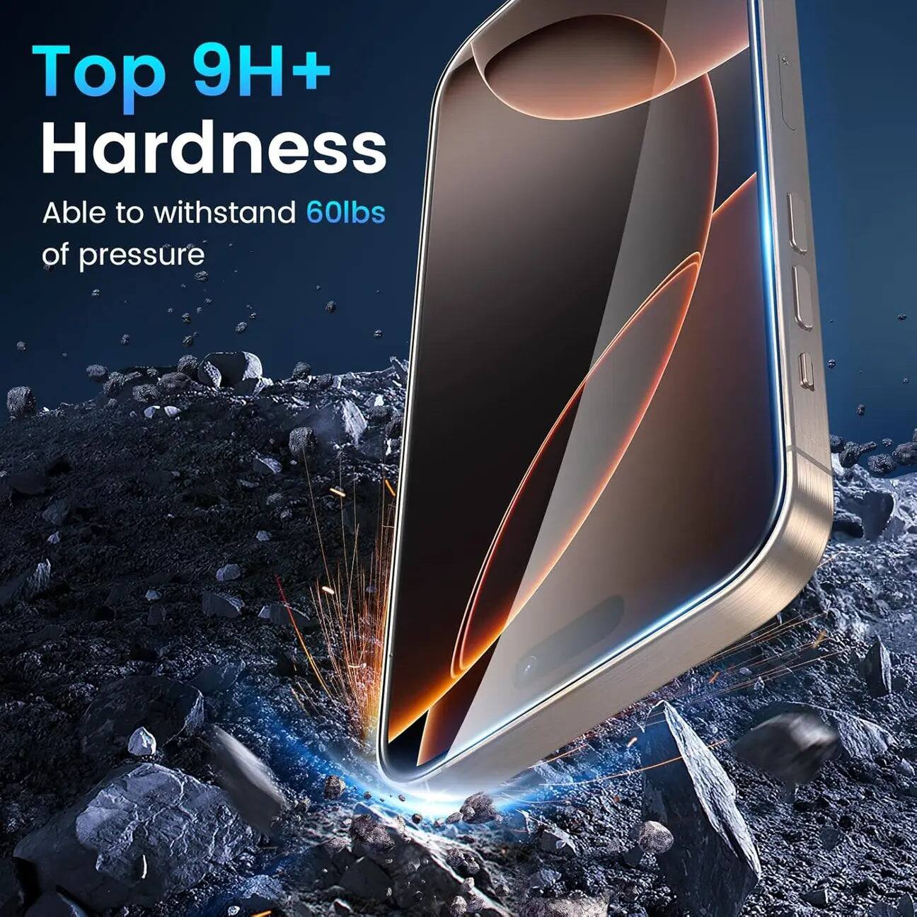 Top 9H+ Hardness  
Able to withstand 60lbs of pressure