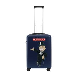 Ful - HASBRO MONOPOLY 22.5" CARRY-ON LUGGAGE - Blue